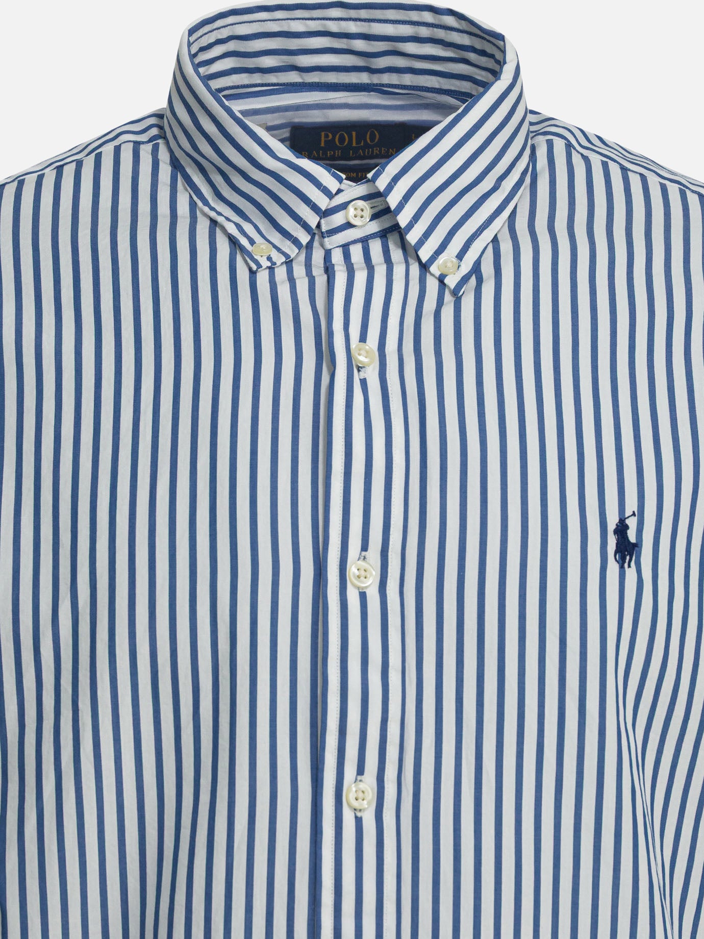 ralph lauren white collar dress shirt Polo Ralph Lauren Linen Shirt | Male