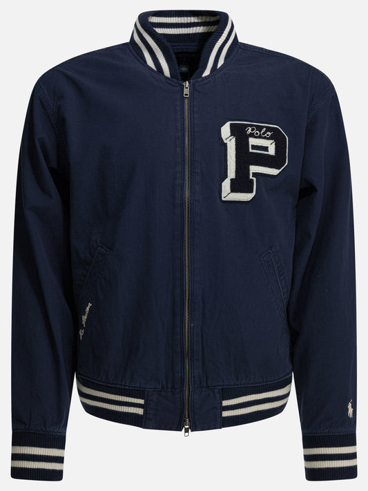 Bomber jackets Logo  Blue - Polo Ralph Lauren Men | PLP | VIETTI Online Store 
