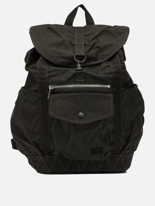 Casual backpacks 50% nylon 50% cotton  Green - Porter-Yoshida & Co Men | PLP | VIETTI Online Store 
