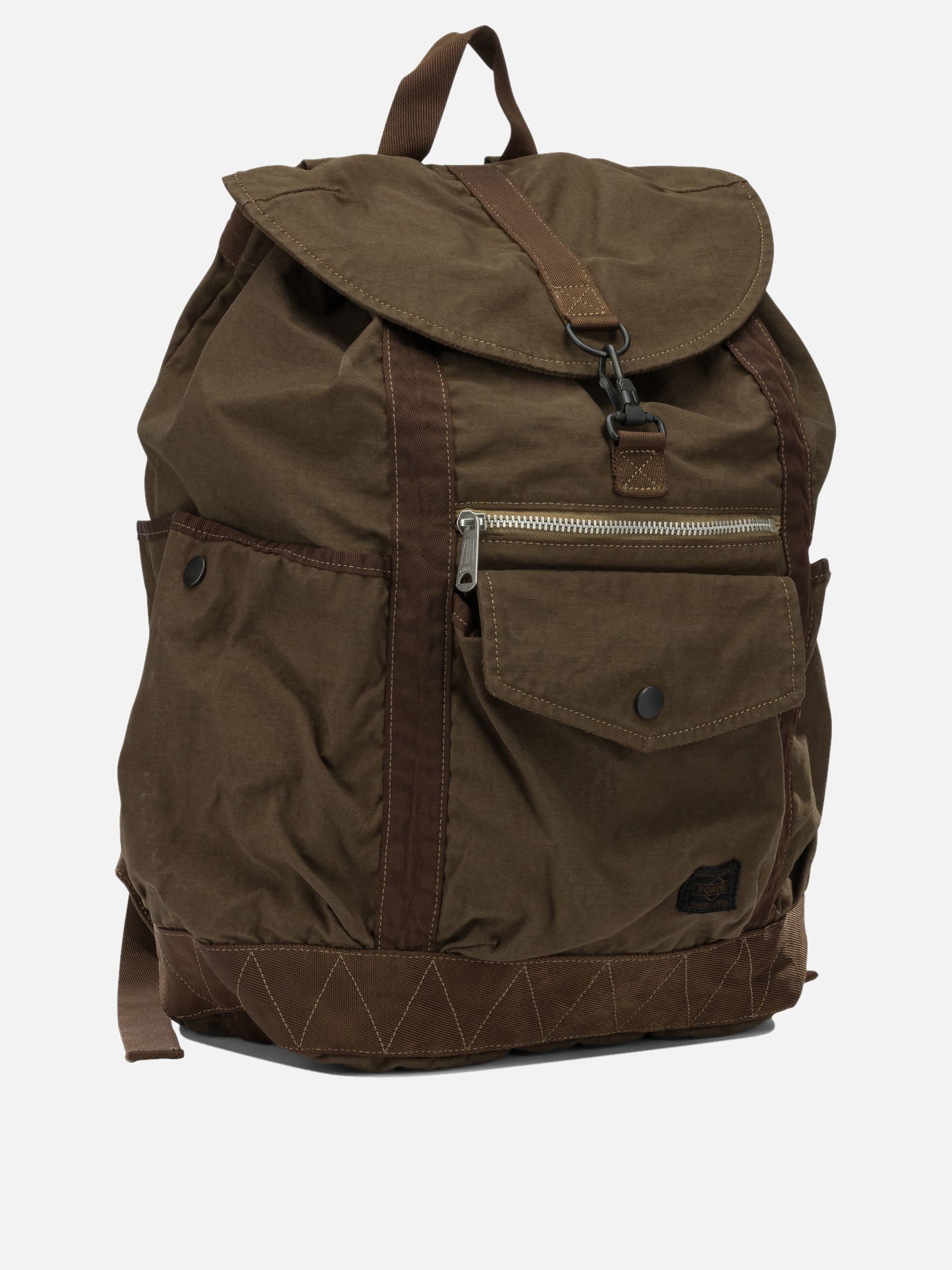 Casual backpacks 50% nylon 50% cotton  Brown - Porter-Yoshida & Co Men | PDP | VIETTI Online Store | Zoom-Modal_2
