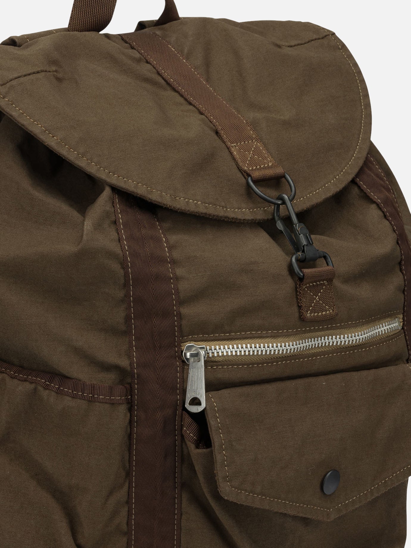 Casual backpacks 50% nylon 50% cotton  Brown - Porter-Yoshida &amp; Co Men | PDP | VIETTI Online Store | thumbnail_4