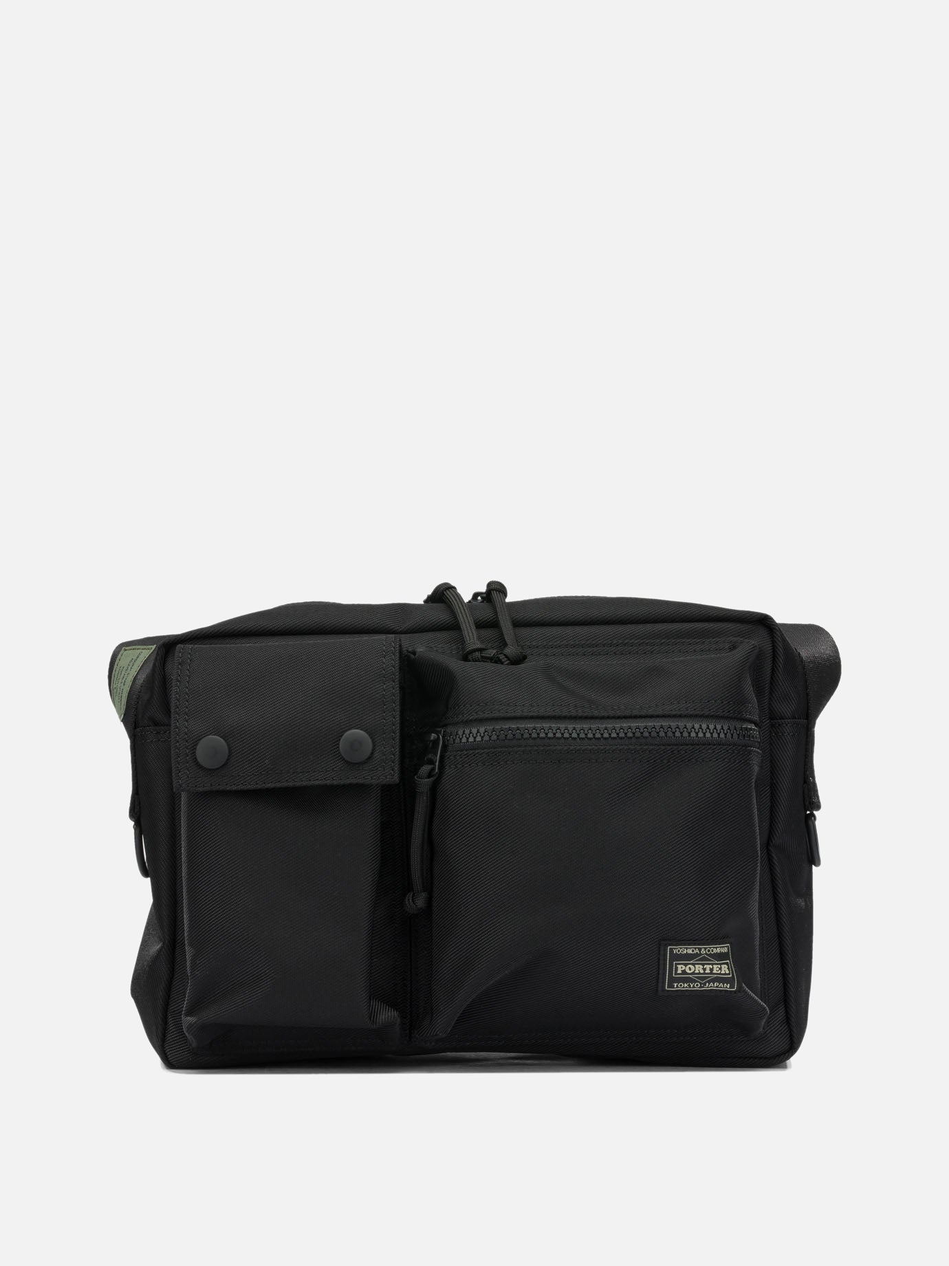 希少 PORTER ブラック ボディバッグ PORTER 635-09161 DRIVE SHOULDER BAG ドライブ / ポーター 吉田カバン