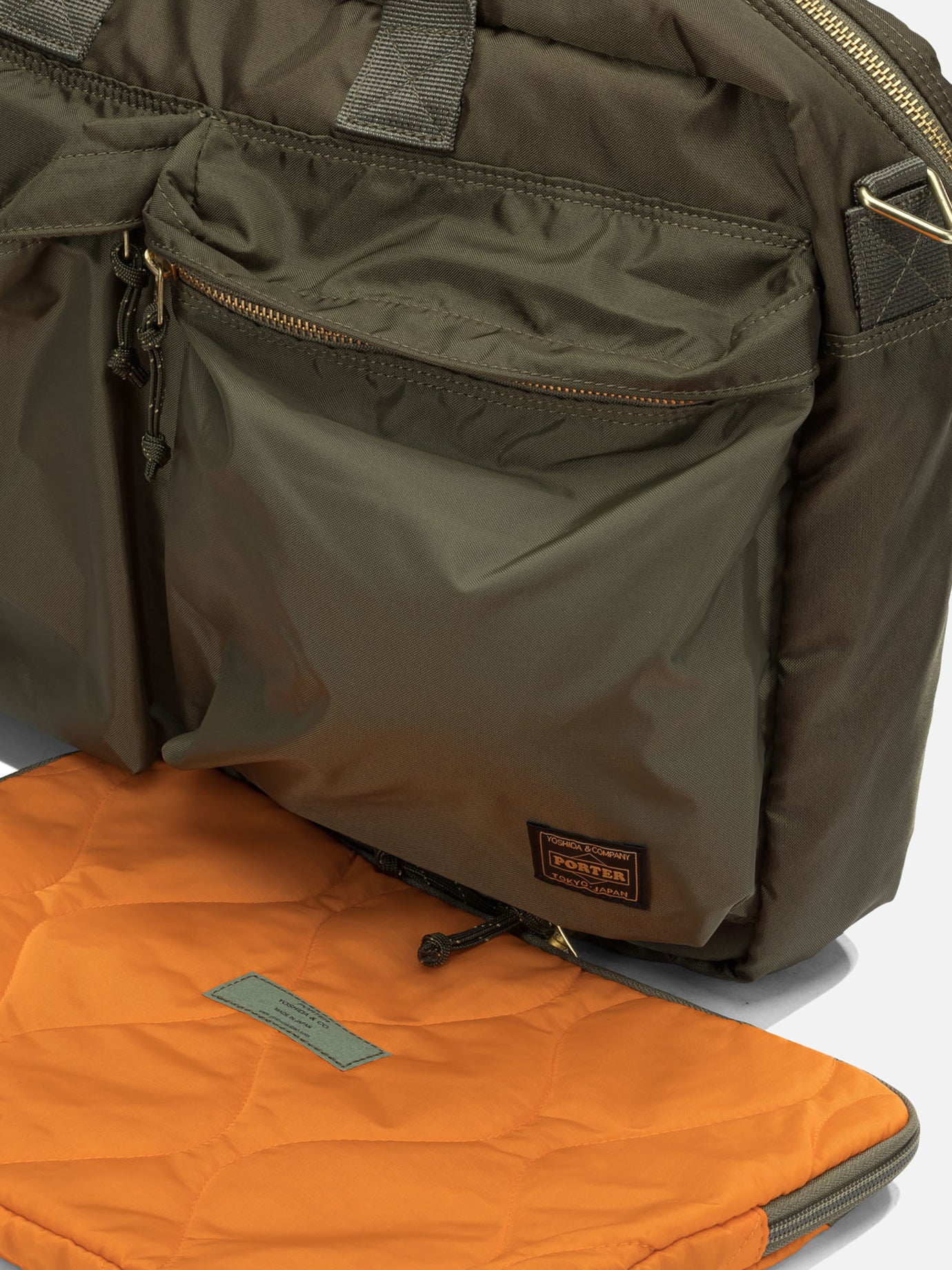 Large bags 100% nylon  Green - Porter-Yoshida & Co Men | PDP | VIETTI Online Store | Zoom-Modal_4
