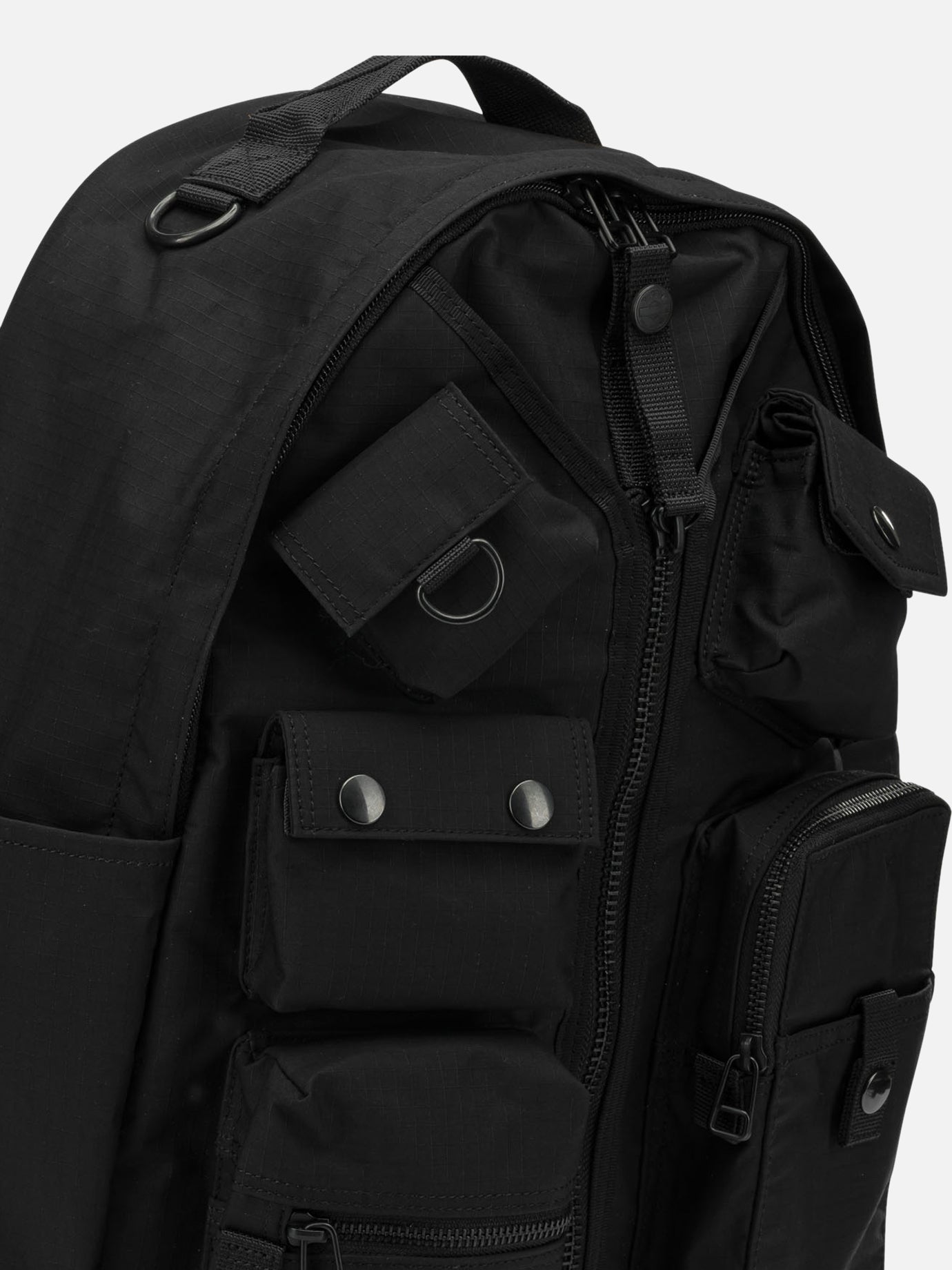 Casual backpacks 77% polyester 23% cotton  Black - Porter-Yoshida & Co Men | PDP | VIETTI Online Store | Zoom-Modal_4
