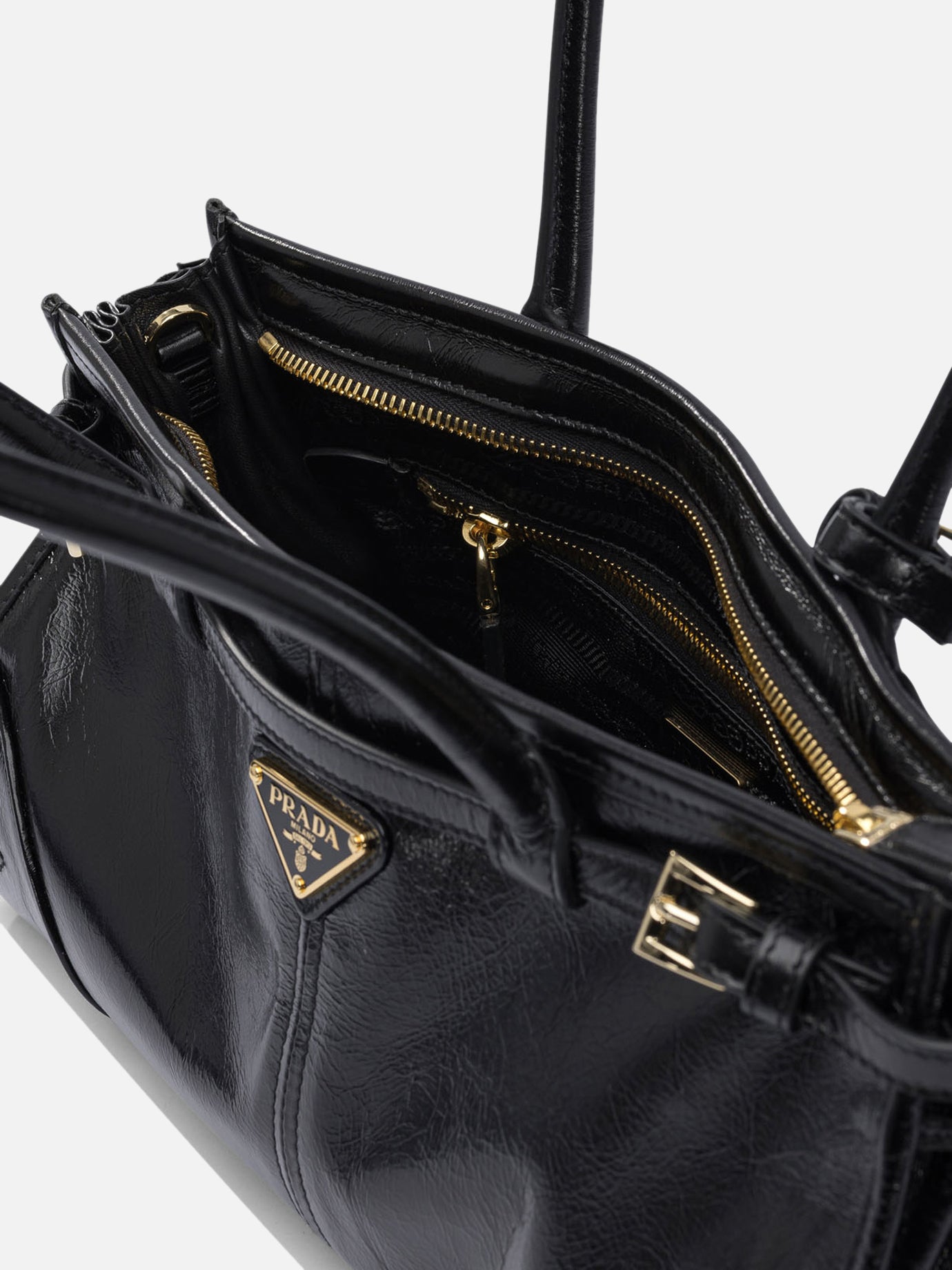 Borse medie 100% calf leather  Nero - Prada Donna | PDP | VIETTI Online Store | Zoom-Modal_5
