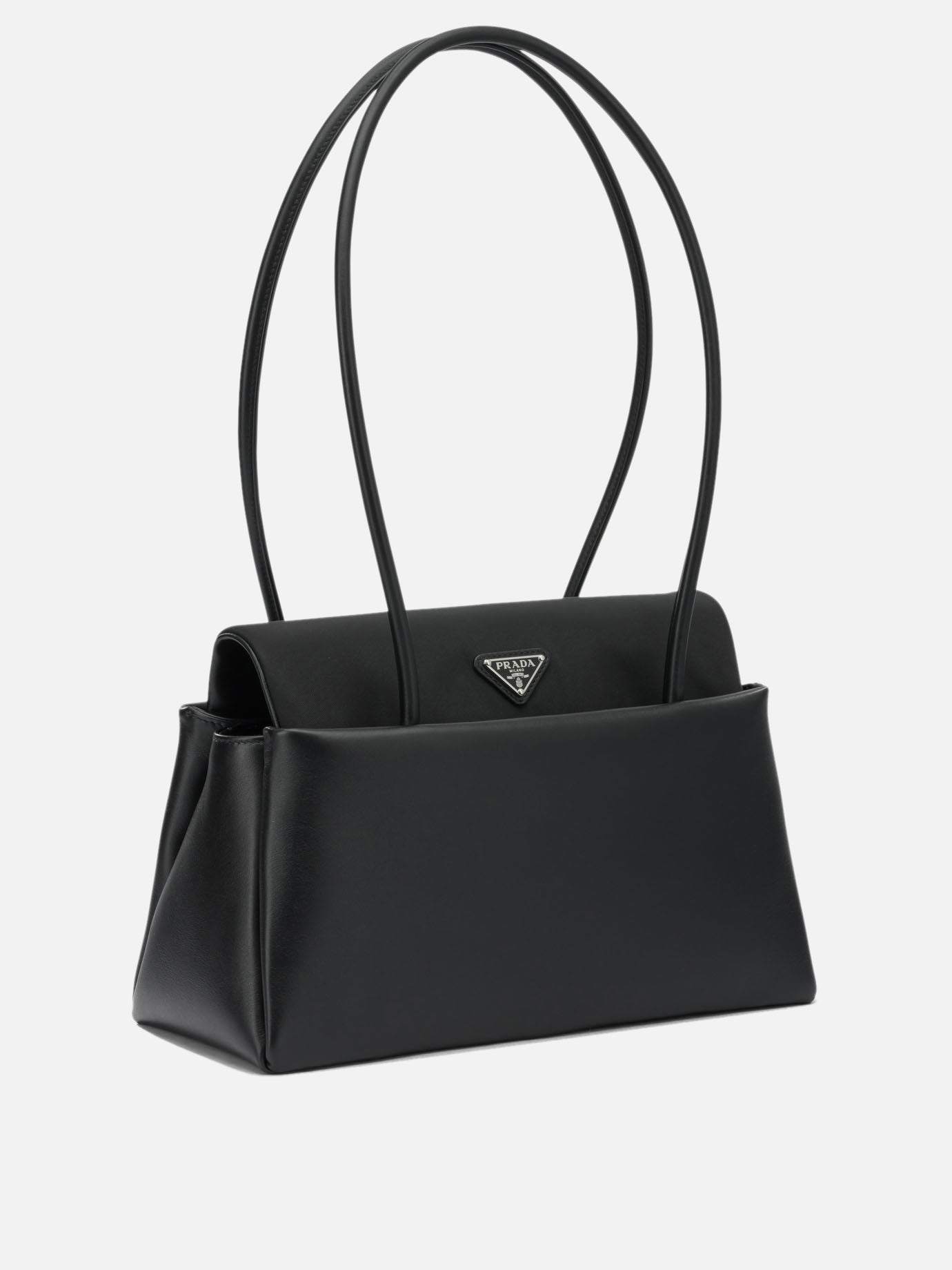 ☆超美品☆PRADA コミックプリント ボディーバッグ ウエストバッグ ブラック Prada 