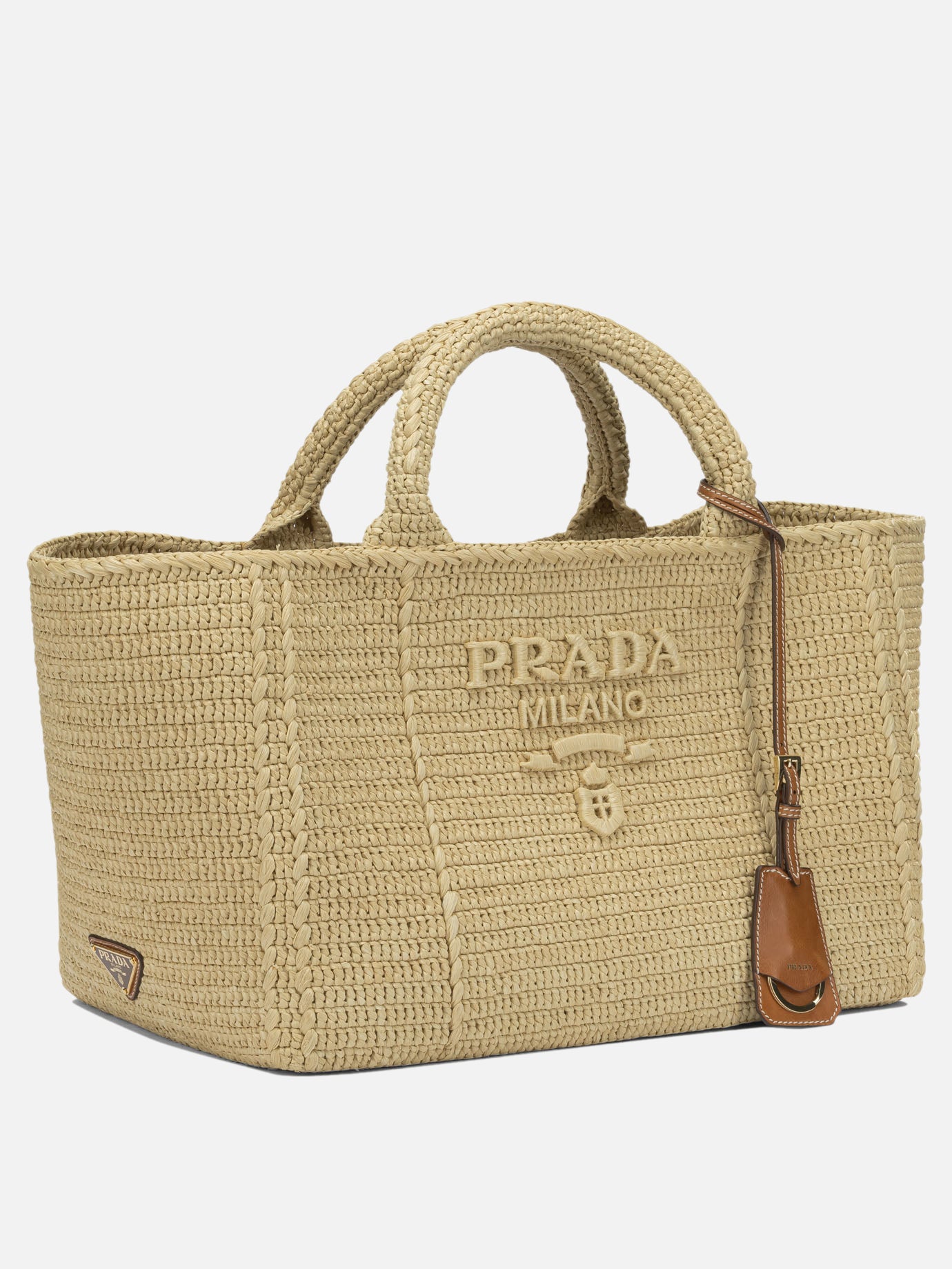 Medium bags 100% viscose  Beige - Prada Women | PDP | VIETTI Online Store | thumbnail_2