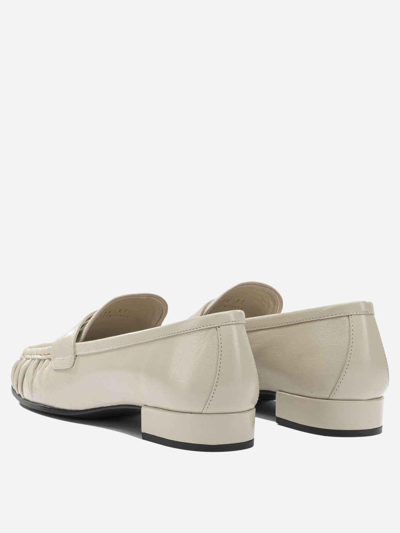 Loafers 100% buffalo leather  White - Prada Women | PDP | VIETTI Online Store | Zoom-Modal_4
