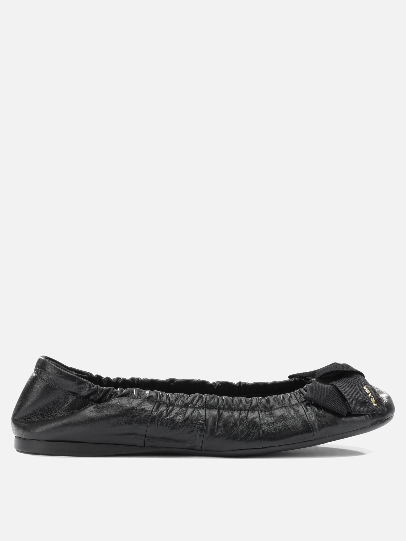 Classic ballet flats 100%calf leather  Black - Prada Women | PDP | VIETTI Online Store | Zoom-Modal
