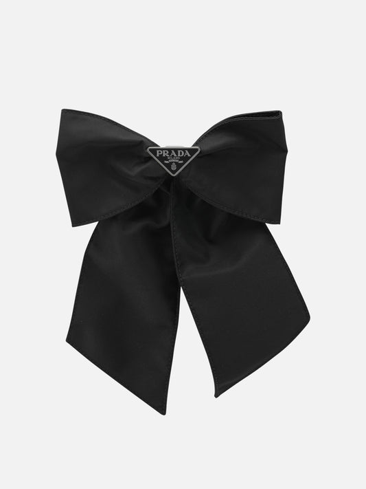 Fermacapelli 100% brass 100% recycled polyamide  Nero - Prada Donna | PDP | VIETTI Online Store 
