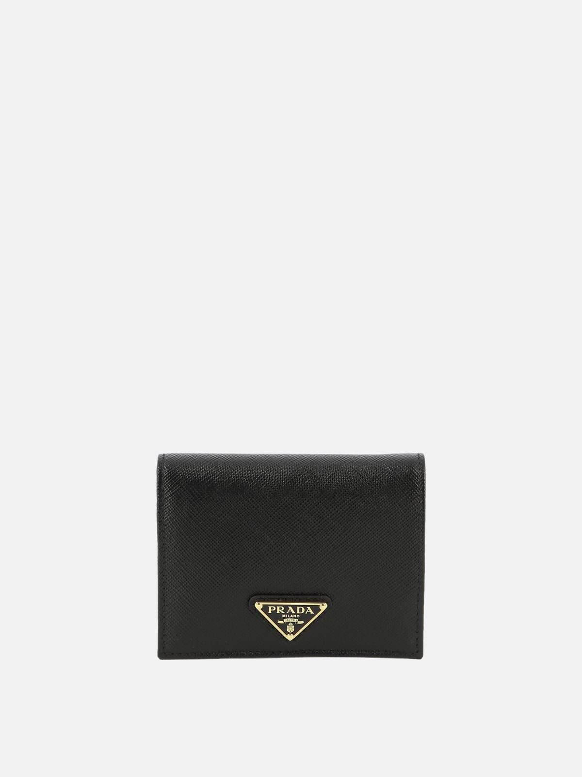 Prada Saffiano leather wallet Black