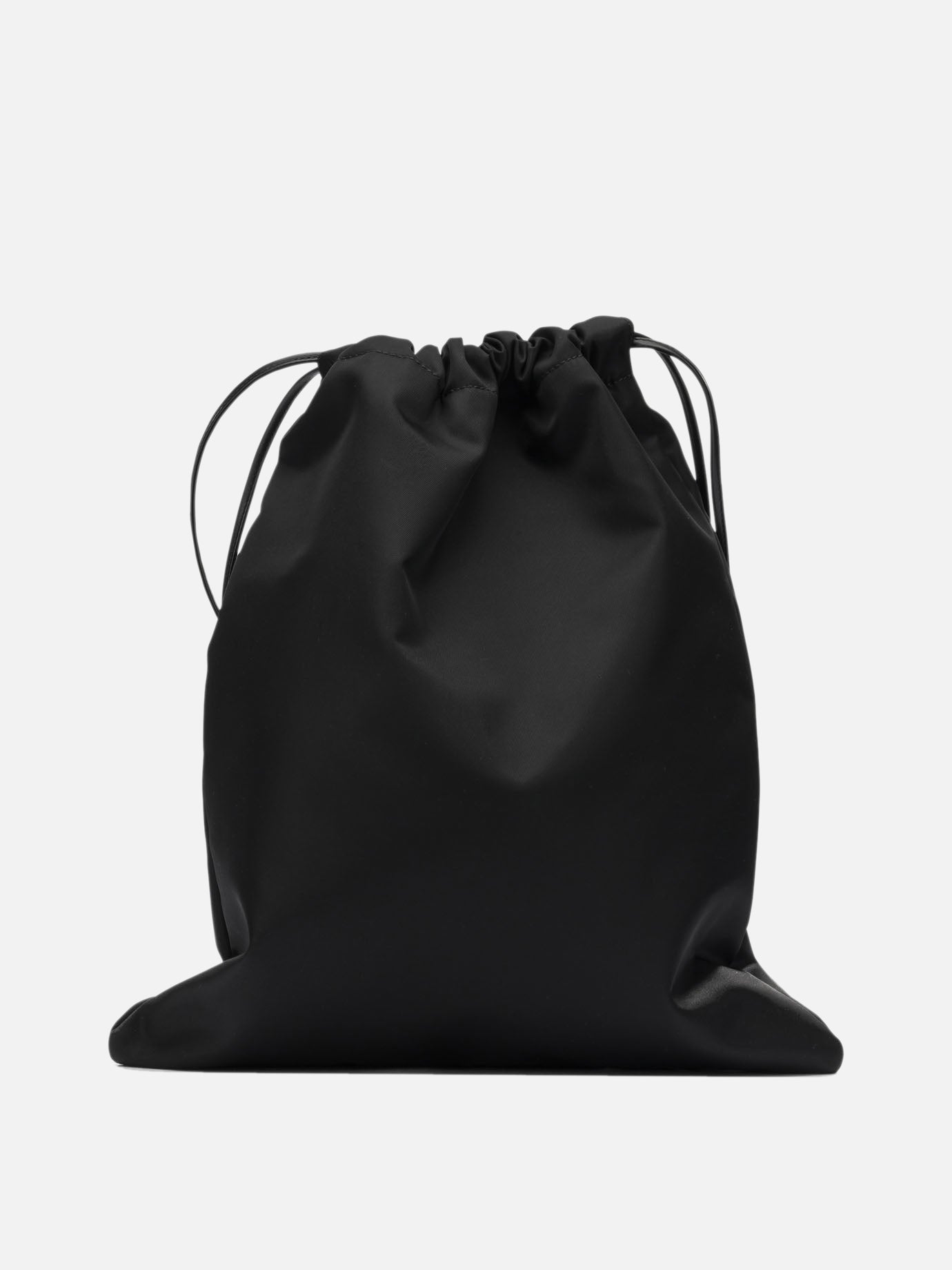 Pouch 100% recycled polyamide - Other fabric: 100% lamb leather  Black - Prada Women | PDP | VIETTI Online Store | thumbnail_3