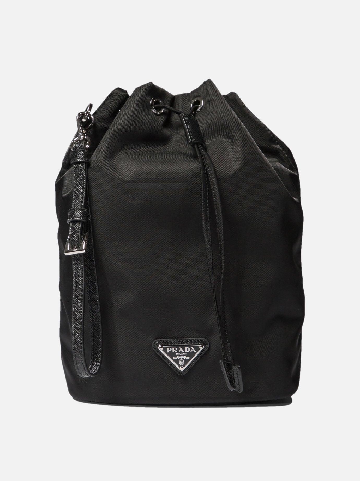 Borse mini 100% recycled polyamide - 100% viscose  Nero - Prada Donna | PDP | VIETTI Online Store | Zoom-Modal
