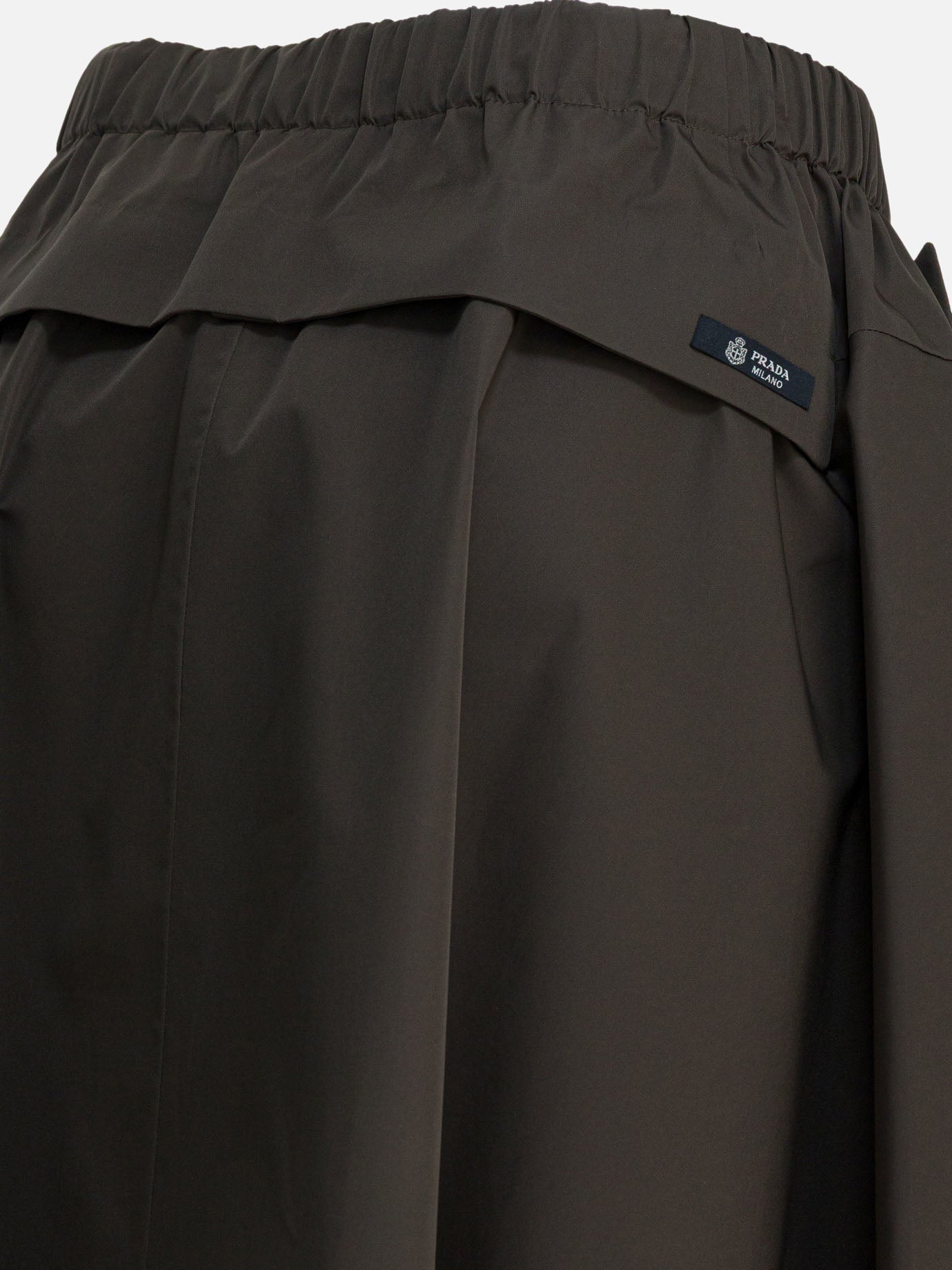Midi skirts Solid colour  Green - Prada Women | PDP | VIETTI Online Store | Zoom-Modal_6
