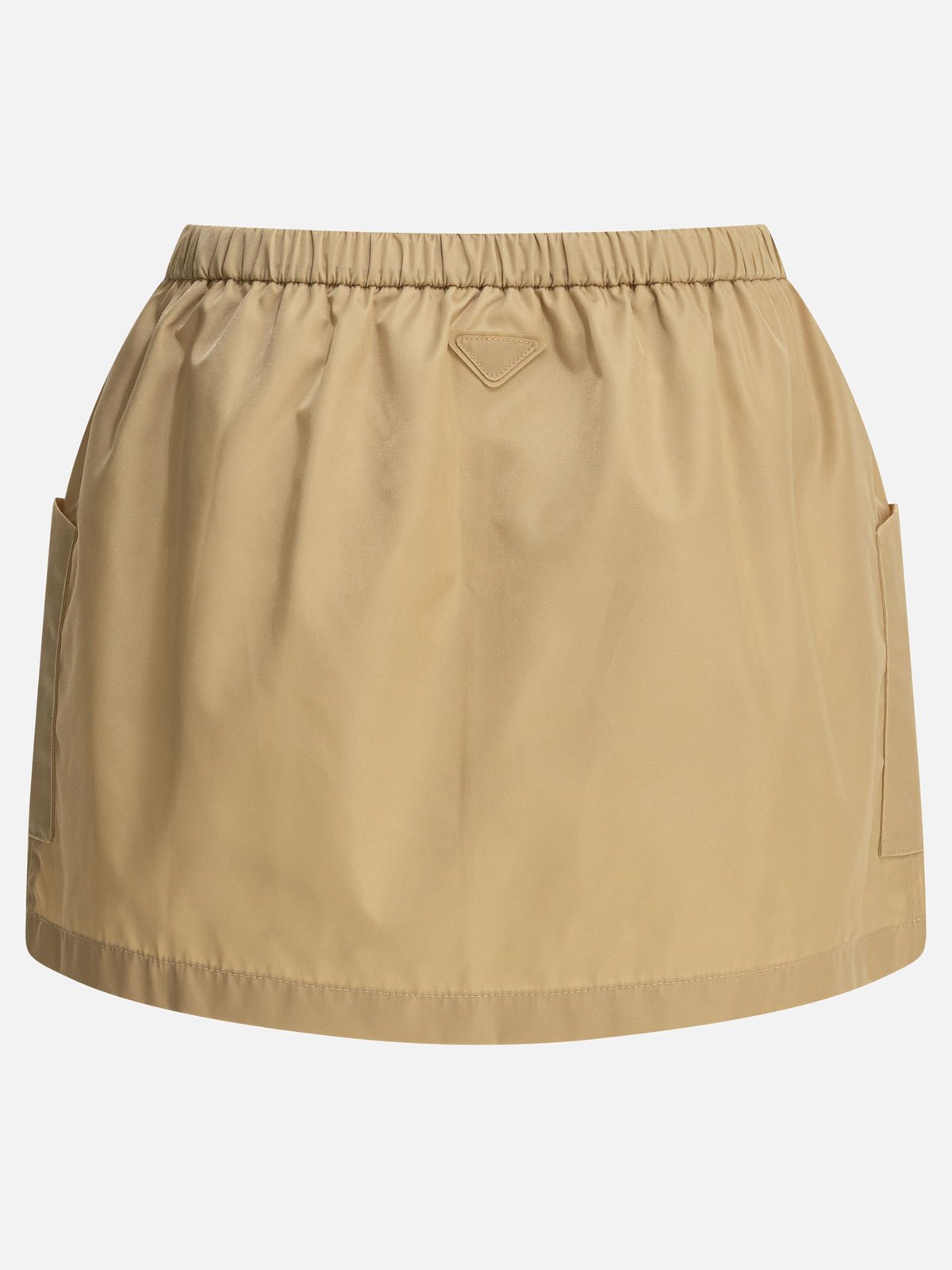 Prada Re-Nylon Miniskirt Beige - VIETTI
