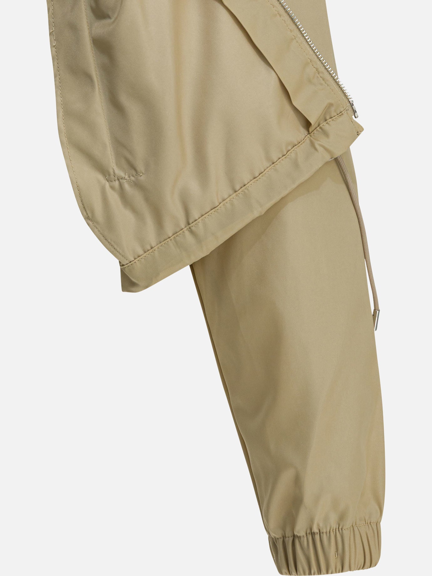 Giacche leggere & Trapuntate Logo  Beige - Prada Donna | PDP | VIETTI Online Store | Zoom-Modal_4
