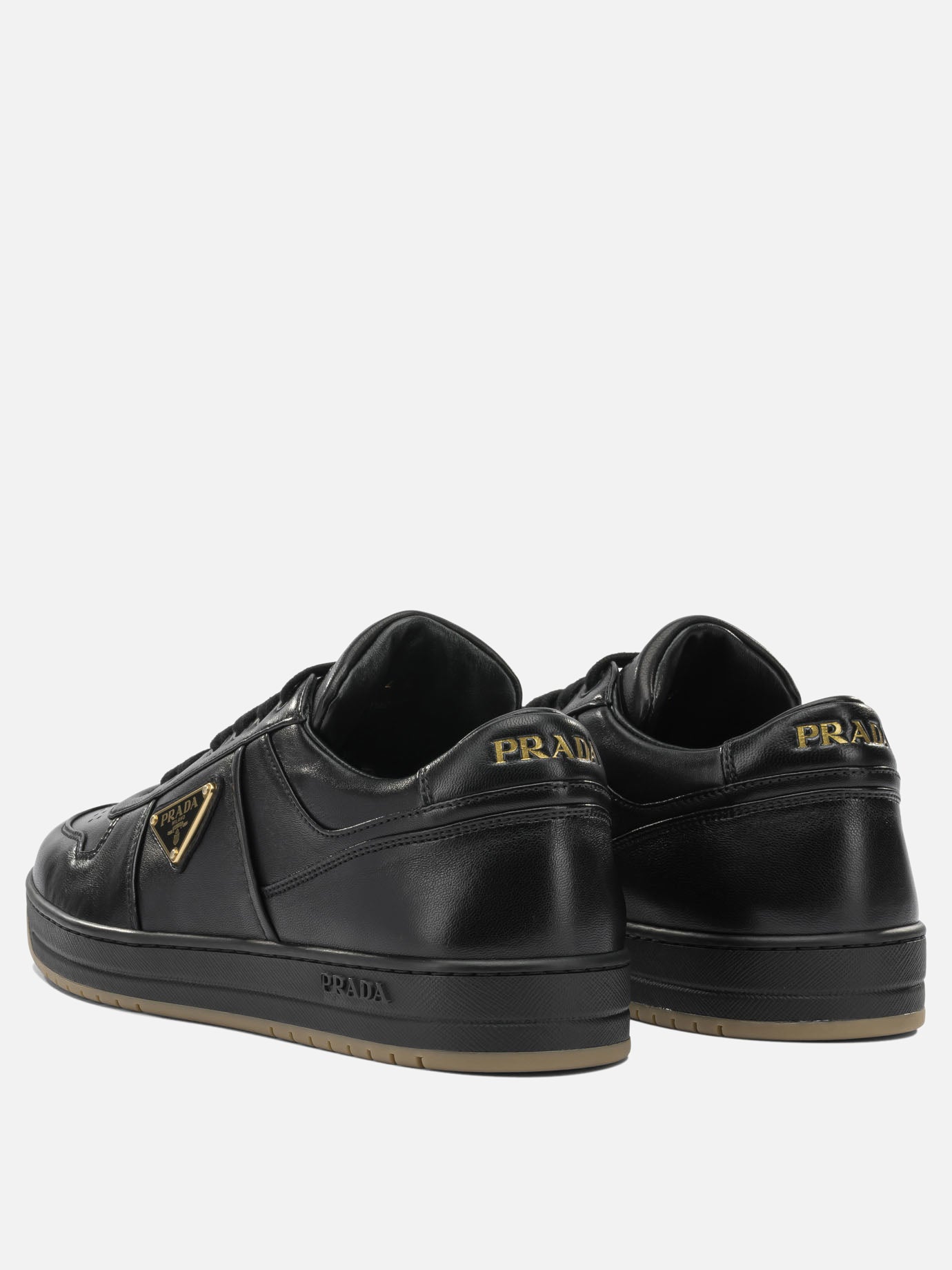 Sneaker basse 100% lamb leather  Nero - Prada Uomo | PDP | VIETTI Online Store | thumbnail_4