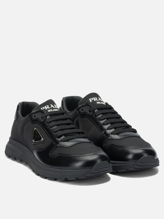 Sneaker basse 100% leather - 100% rubber  Nero - Prada Uomo | PDP | VIETTI Online Store | 2
