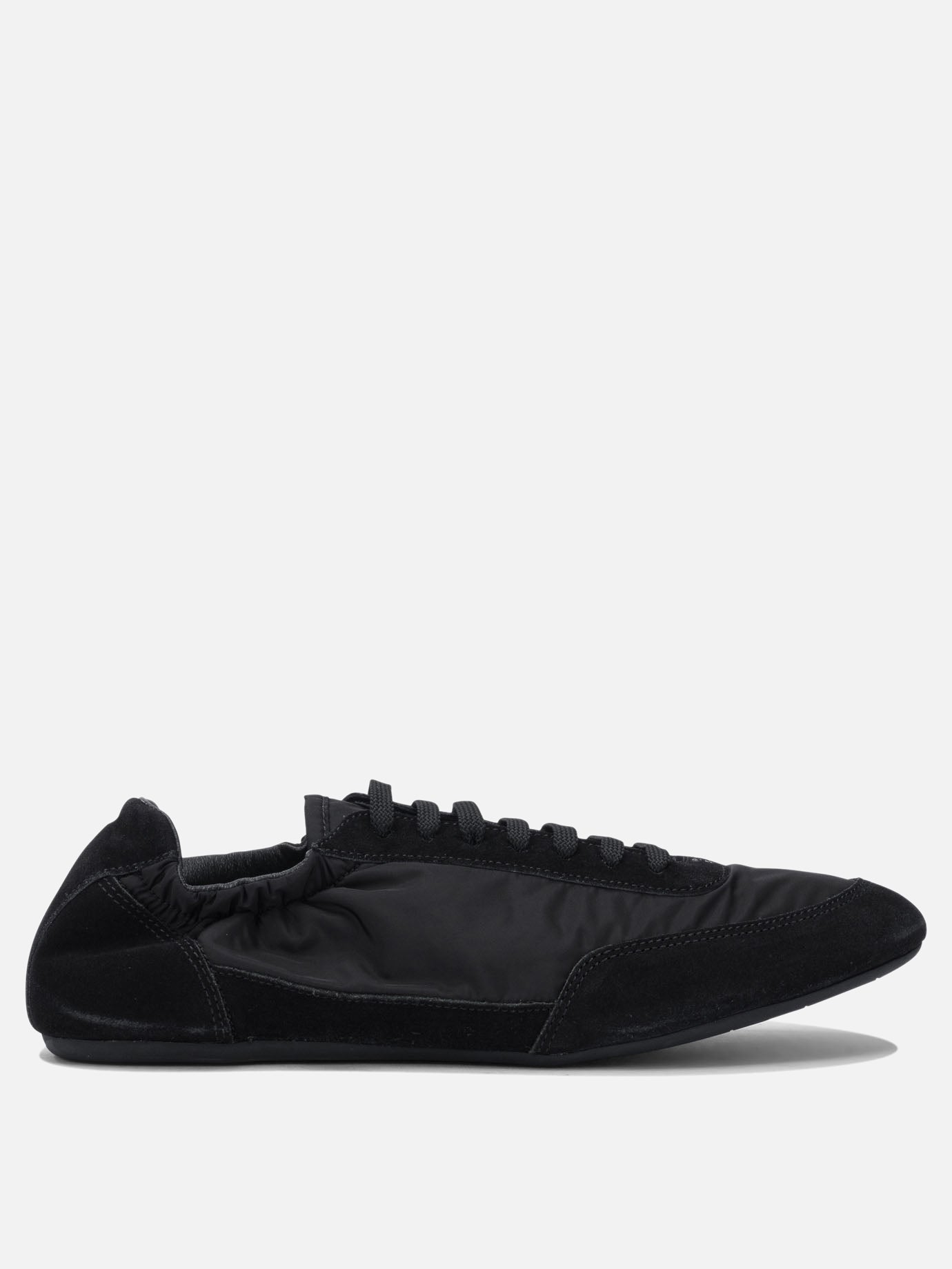 Sneaker basse 100% recycled poliamyde - 100% rubber  Nero - Prada Uomo | PDP | VIETTI Online Store | Zoom-Modal
