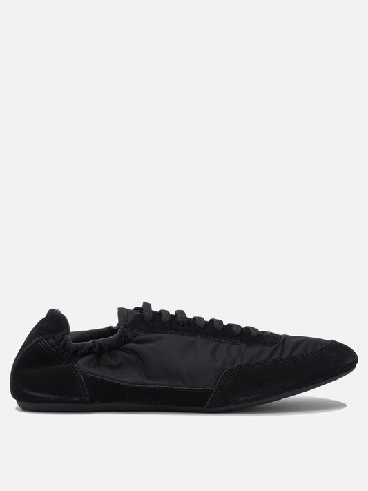 Sneaker basse 100% recycled poliamyde - 100% rubber  Nero - Prada Uomo | PDP | VIETTI Online Store 
