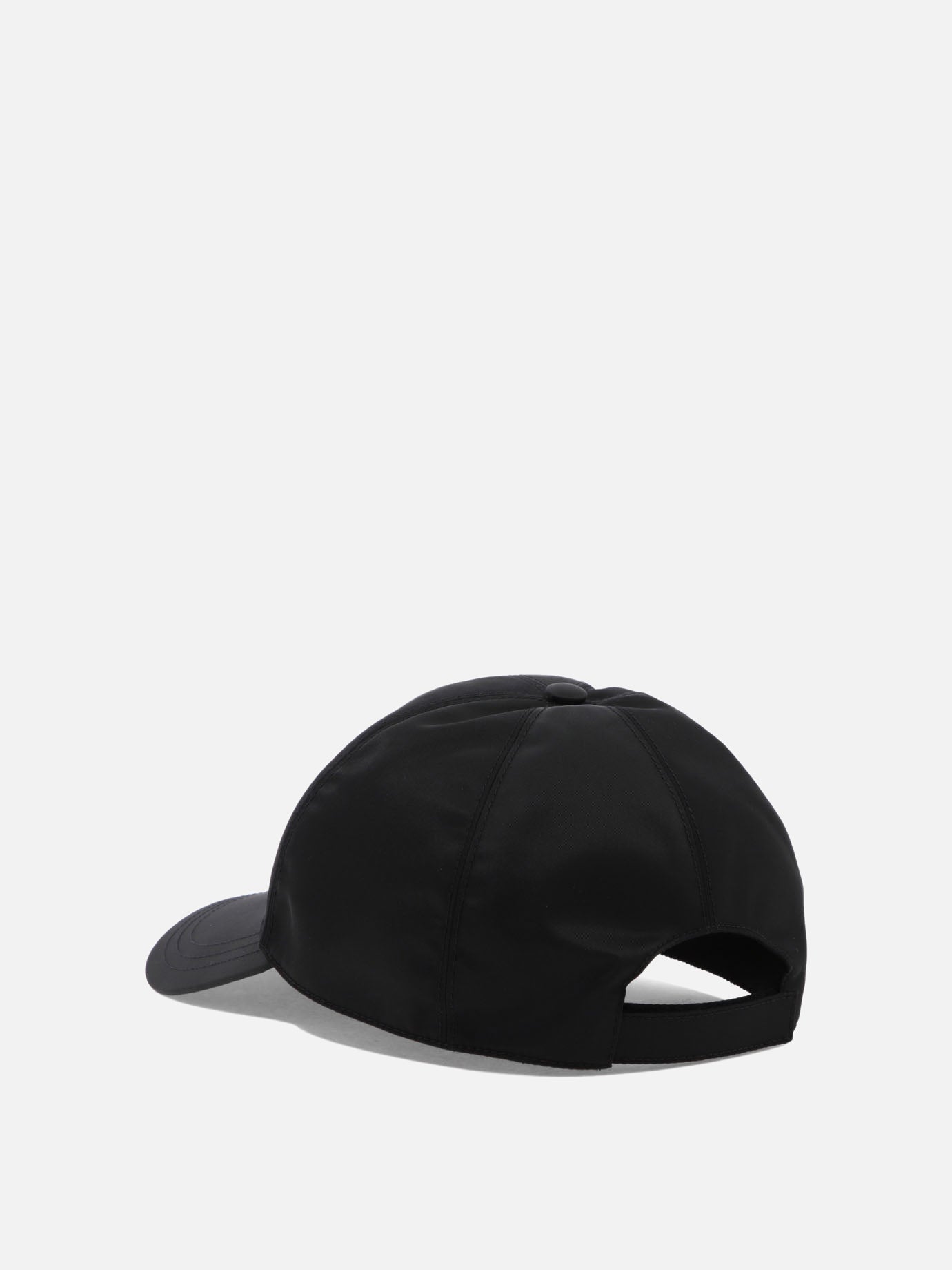 Cappelli da baseball 100% recycled polyamide  Nero - Prada Uomo | PDP | VIETTI Online Store | Zoom-Modal_3

