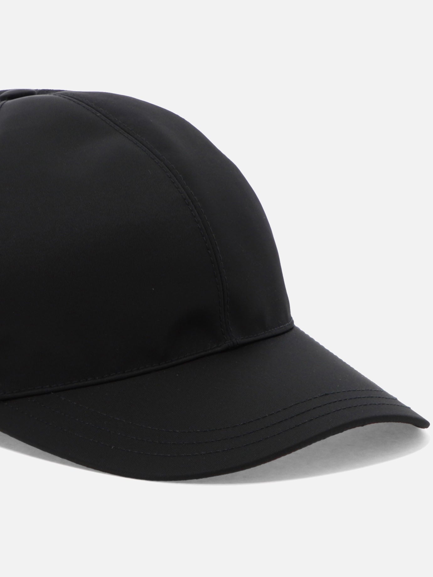 Cappelli da baseball 100% recycled polyamide  Nero - Prada Uomo | PDP | VIETTI Online Store | Zoom-Modal_4
