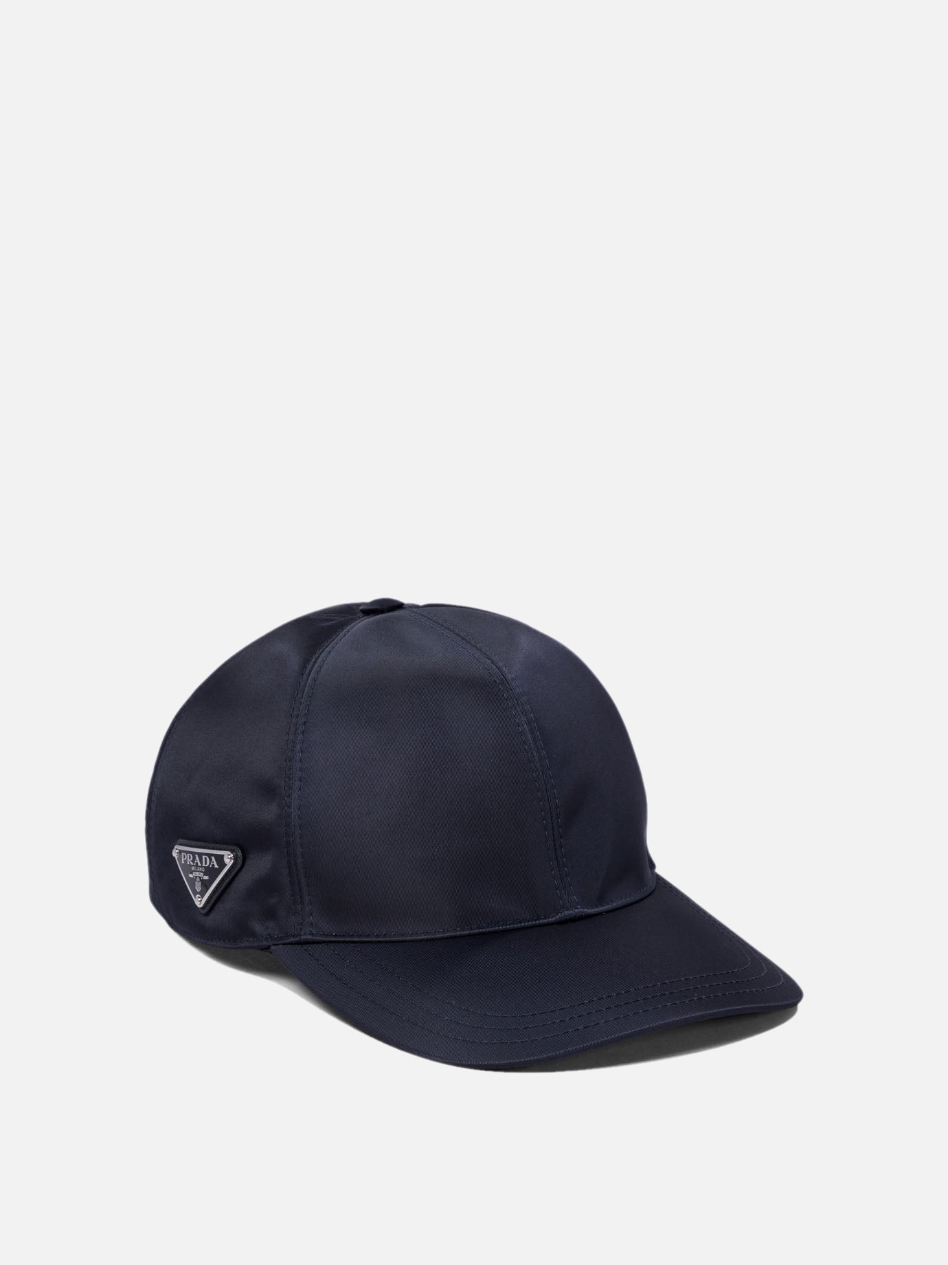 Cappelli da baseball 100% recycled polyamide  Blu - Prada Uomo | PDP | VIETTI Online Store | Zoom-Modal_2
