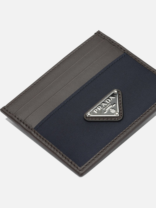Prada Re-Nylon "Speedrock" Card Holder Blue

