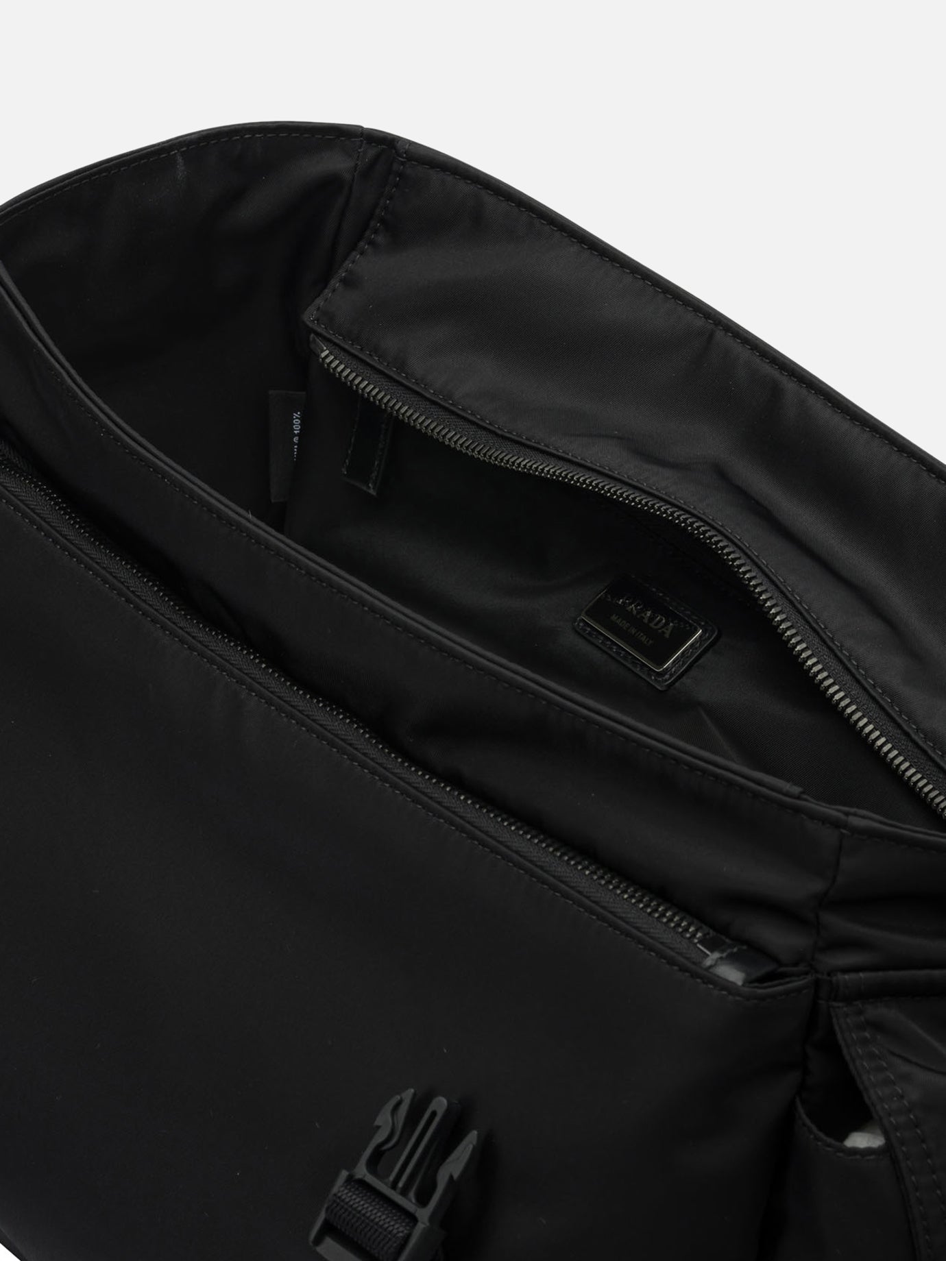 Borse grandi 100% recycled polyamide  Nero - Prada Uomo | PDP | VIETTI Online Store | thumbnail_5