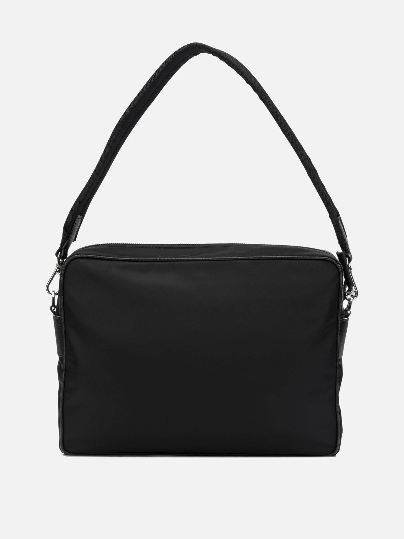 Prada Re-Nylon Medium Shoulder Bag Black - Men | VIETTI Online Store
