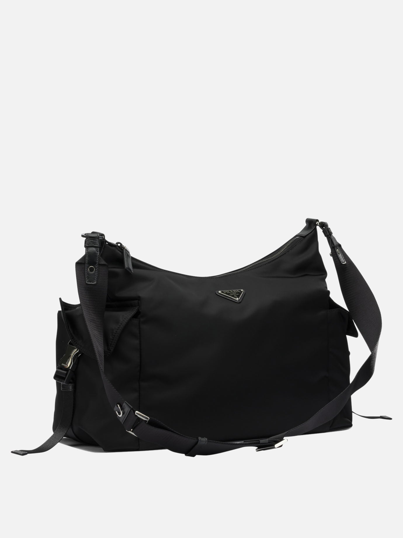 バッグ　キャンバス　高品質PRADA　双肩包　メンズ　ランドセル　超美品　黒 Prada 