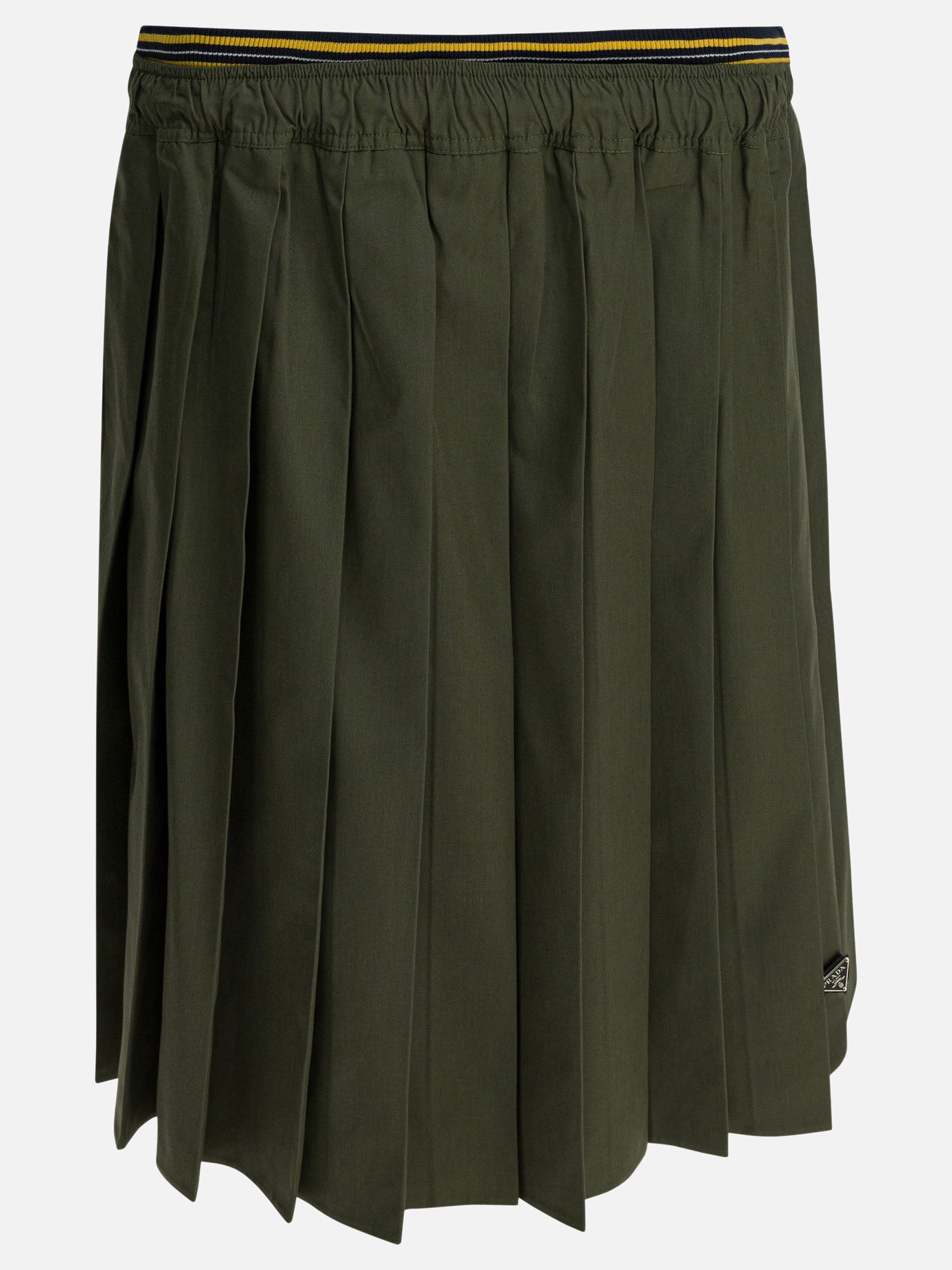 Midi skirts Logo  Green - Prada Women | PDP | VIETTI Online Store | Zoom-Modal
