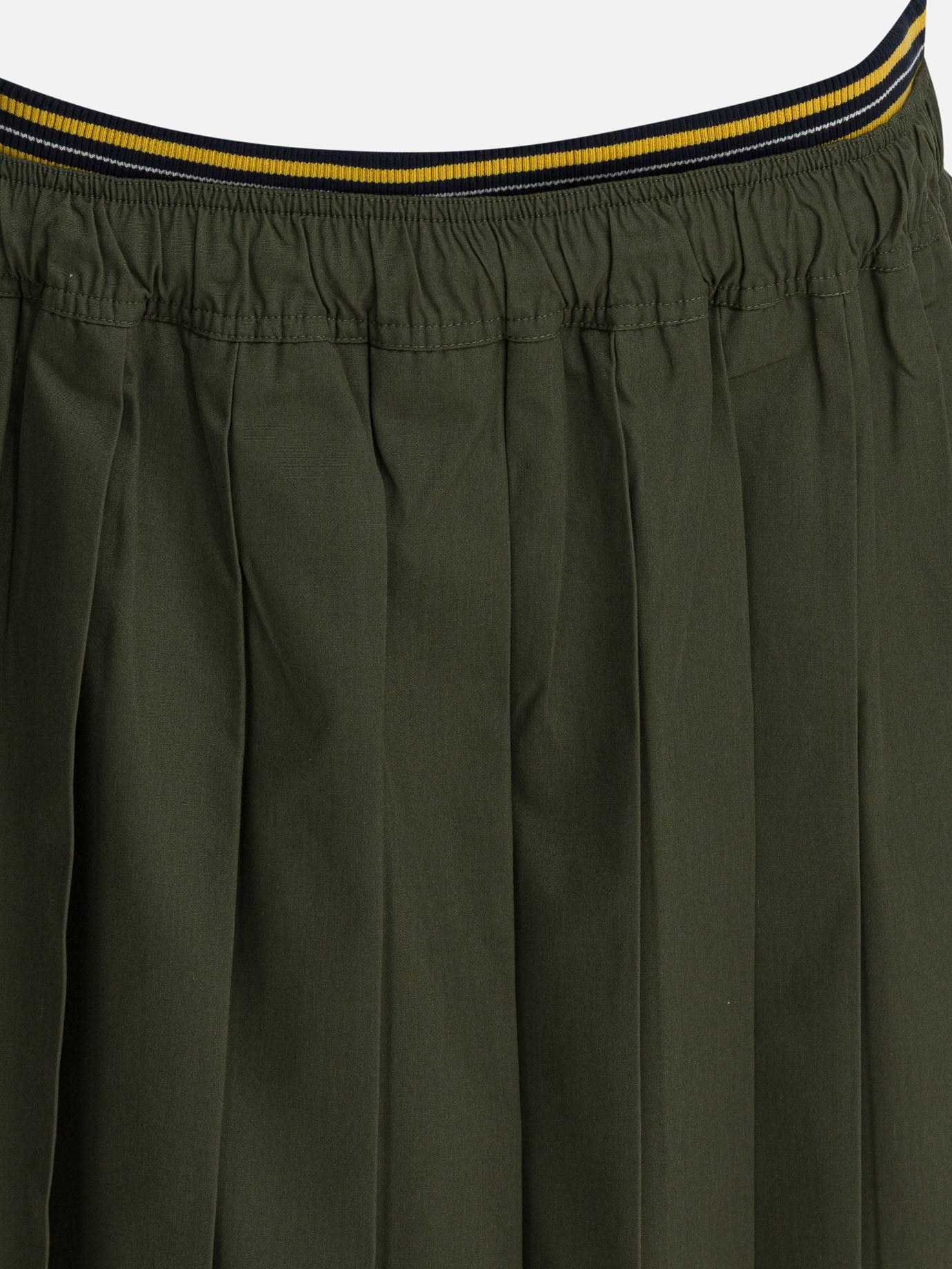 Midi skirts Logo  Green - Prada Women | PDP | VIETTI Online Store | thumbnail_3