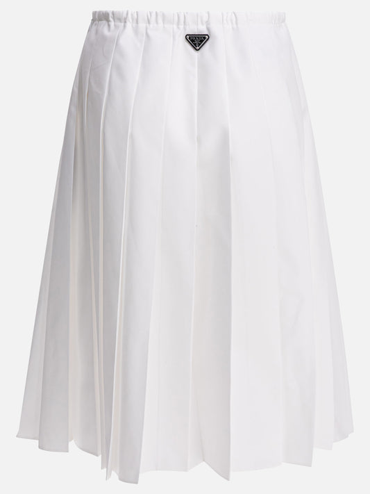 Gonne midi Logo  Bianco - Prada Donna | PDP | VIETTI Online Store | 2
