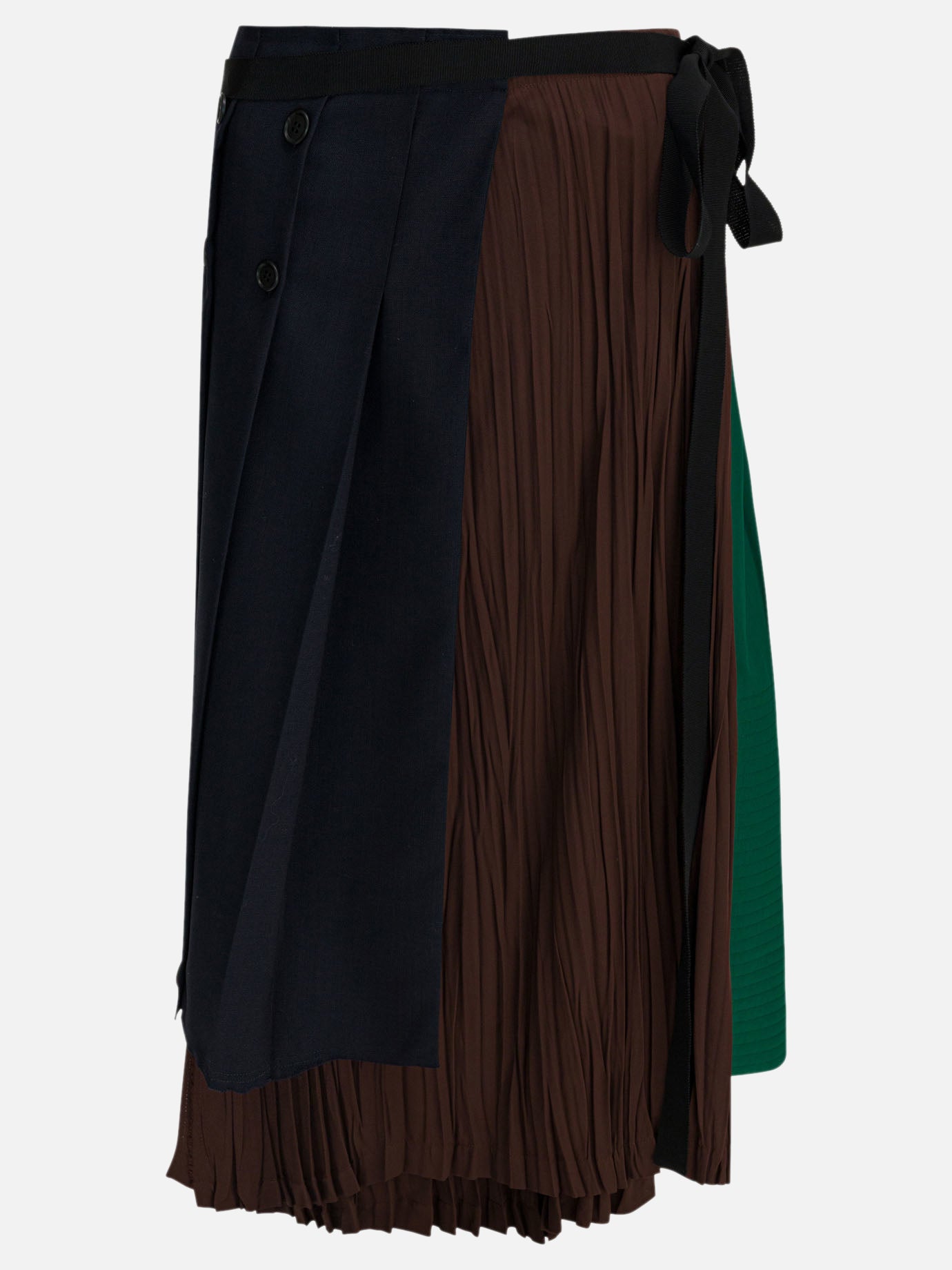 Midi skirts Solid colour  Blue - Prada Women | PDP | VIETTI Online Store | thumbnail