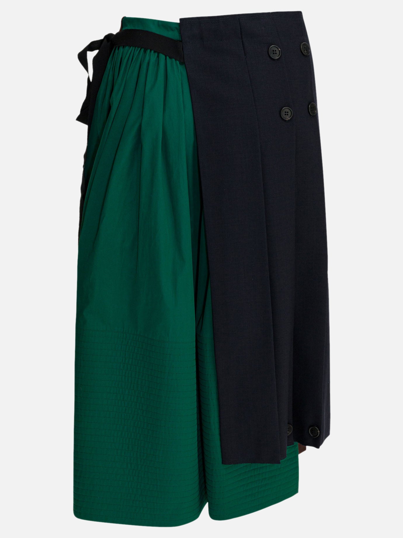Midi skirts Solid colour  Blue - Prada Women | PDP | VIETTI Online Store | Zoom-Modal_2

