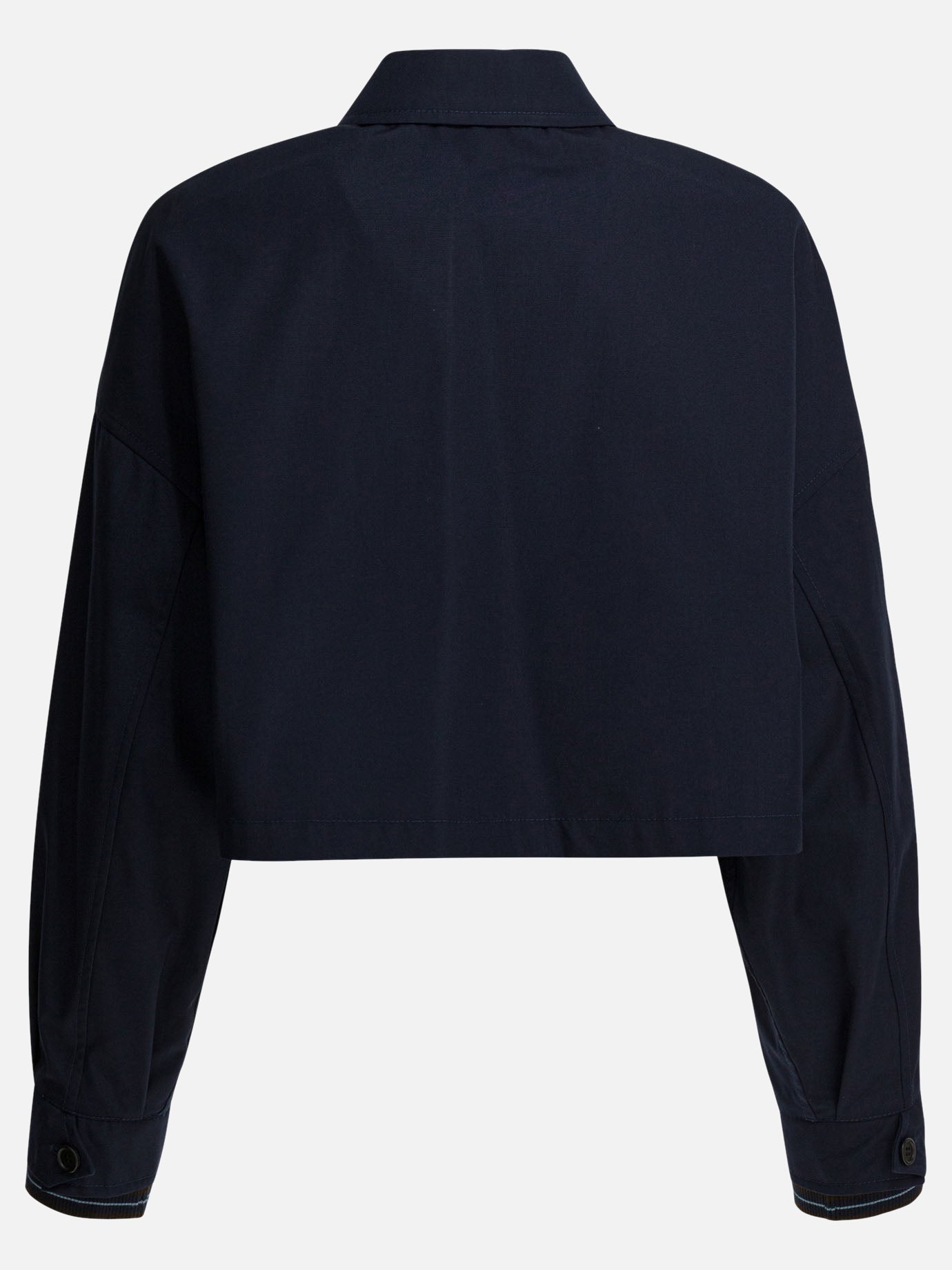 Overshirt jackets Logo  Blue - Prada Women | PDP | VIETTI Online Store | thumbnail_4