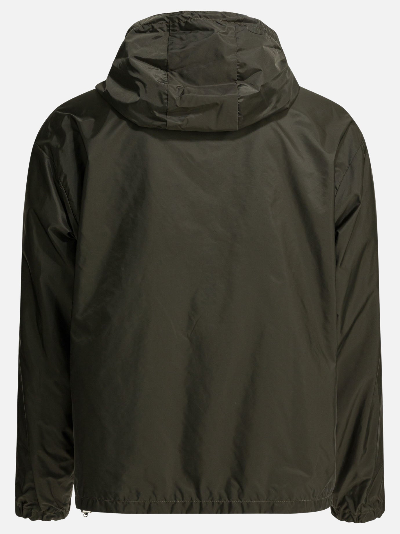 Prada Reversible windbreaker jacket with logo Green - Men | VIETTI