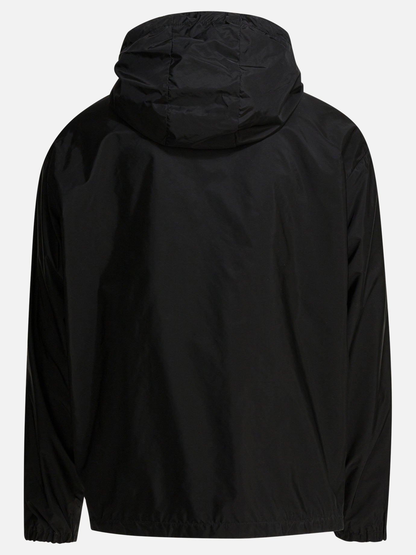 Prada Reversible windbreaker jacket with logo Green - Men | VIETTI