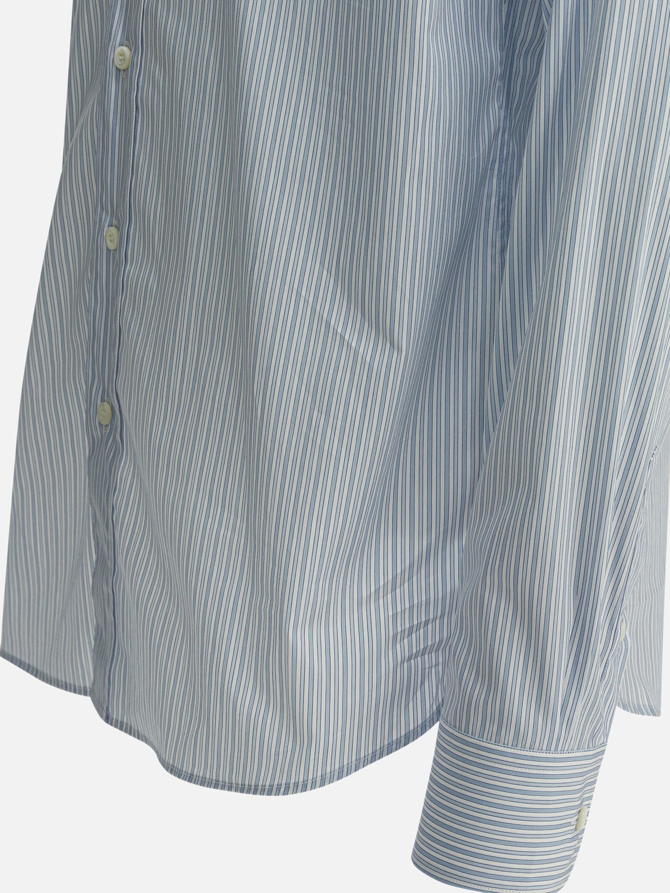 Casual shirts Logo  Light blue - Prada Men | PDP | VIETTI Online Store | thumbnail_4