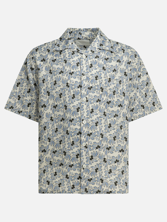 Casual shirts Floral  Light blue - Prada Men | PDP | VIETTI Online Store 

