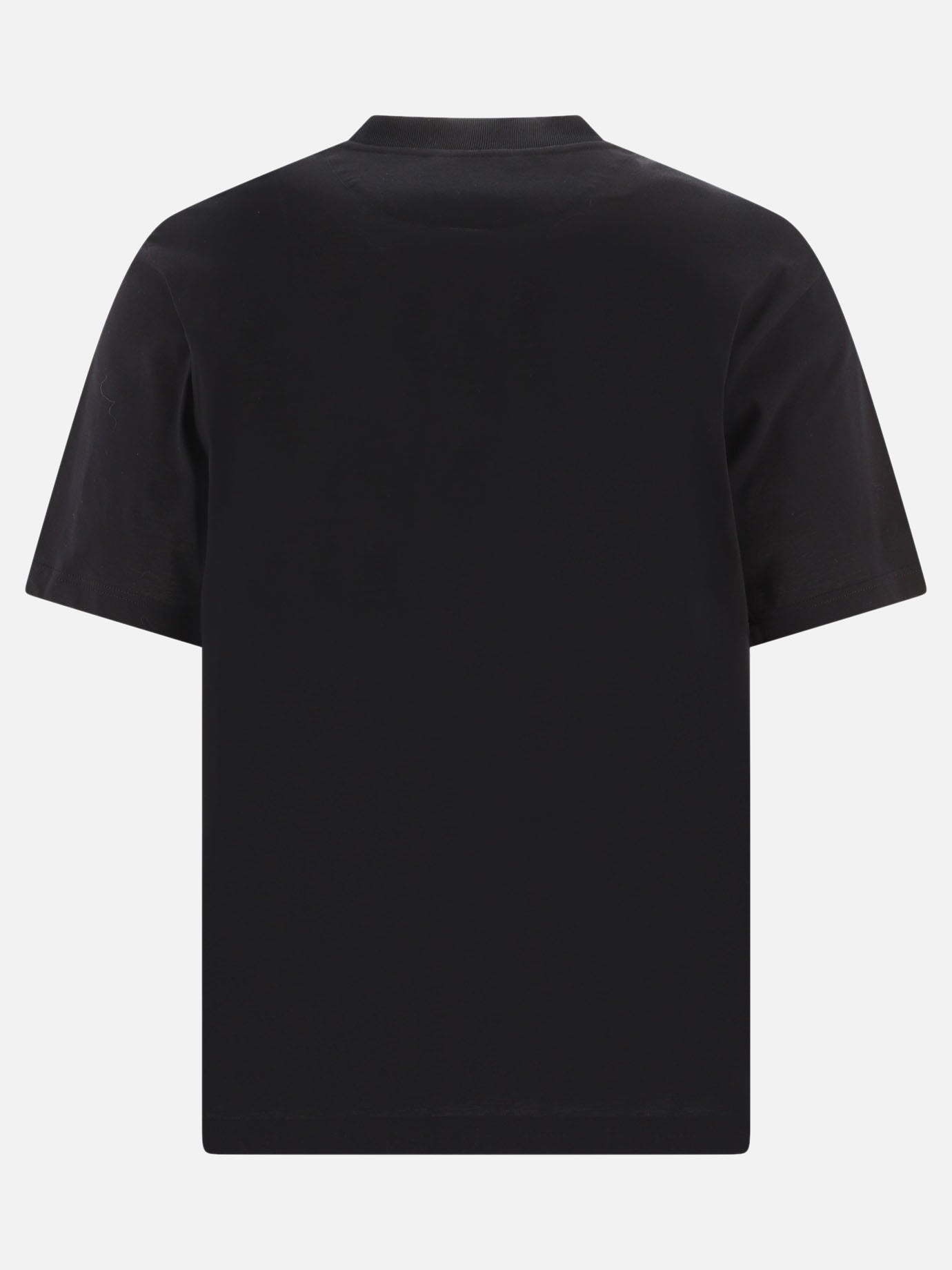 T-shirt girocollo Logo  Nero - Prada Uomo | PDP | VIETTI Online Store | thumbnail_2