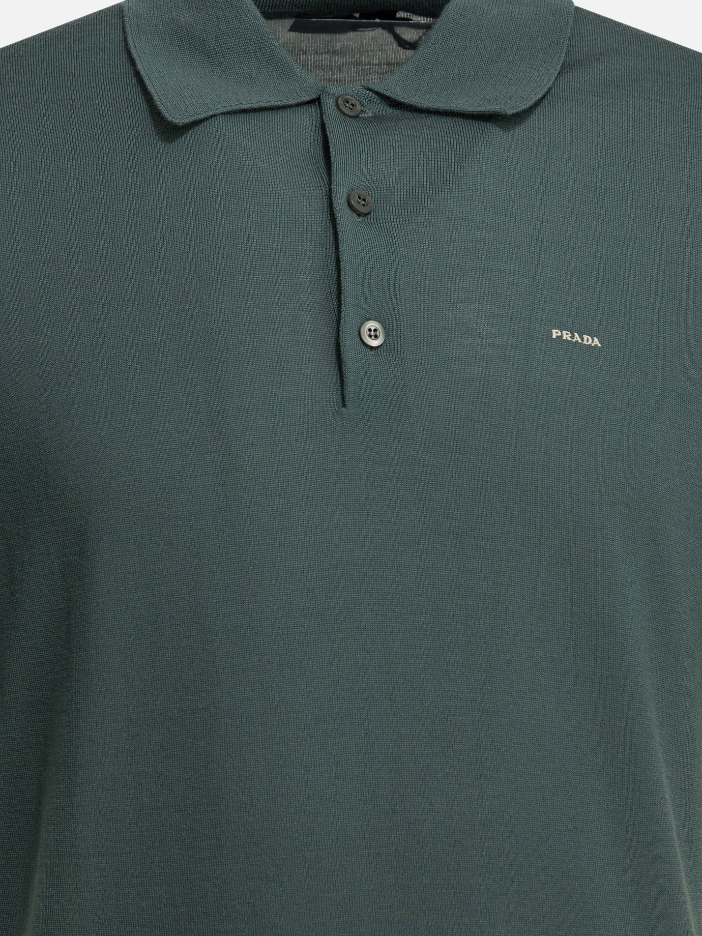 Maglioni polo Logo  Verde - Prada Uomo | PDP | VIETTI Online Store | Zoom-Modal_3
