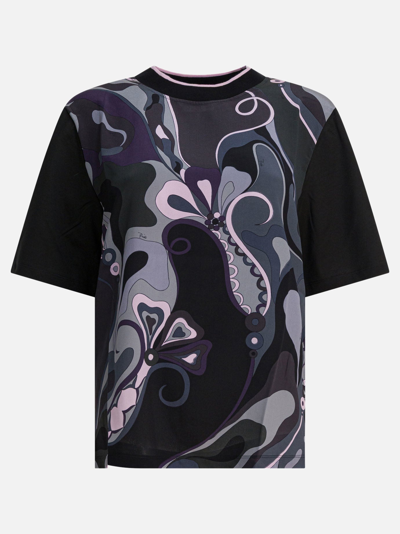 Crewneck t-shirts Graphics  Black - Pucci Women | PDP | VIETTI Online Store | Zoom-Modal
