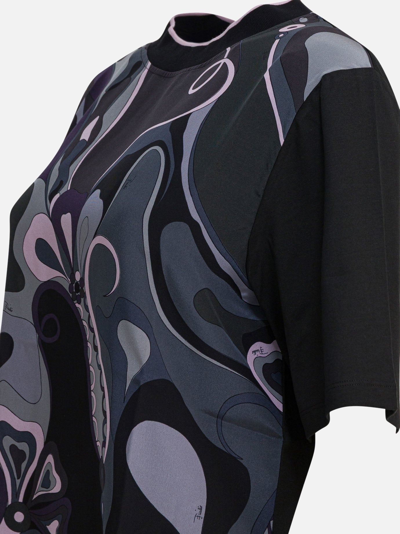 Crewneck t-shirts Graphics  Black - Pucci Women | PDP | VIETTI Online Store | thumbnail_4