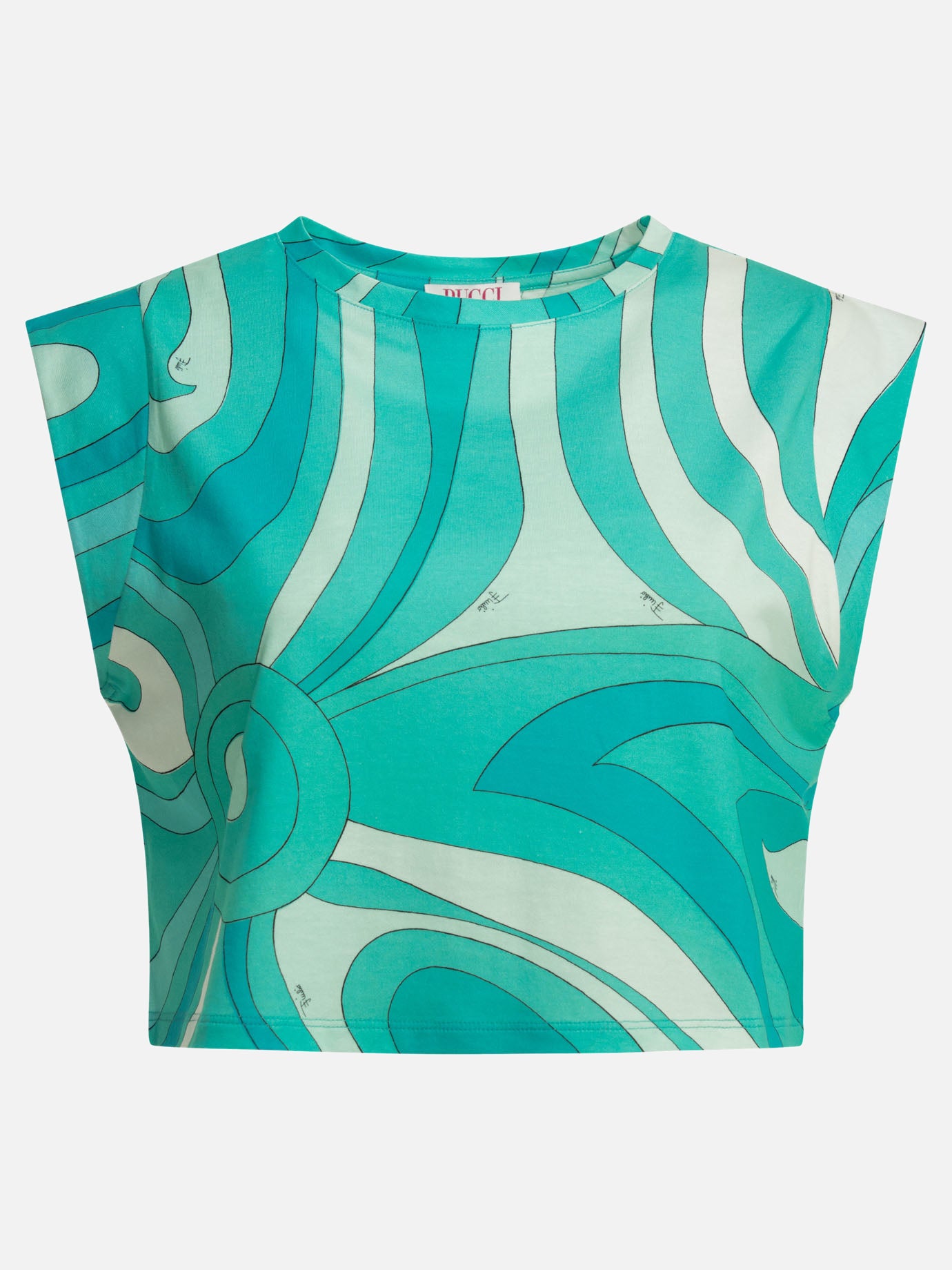 Top casual Graphics  Azzurro - Pucci Donna | PDP | VIETTI Online Store | Zoom-Modal
