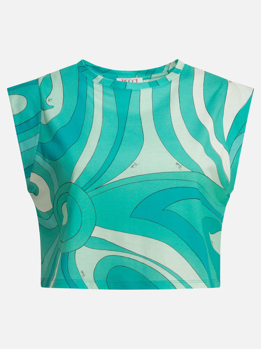 Top casual Graphics  Azzurro - Pucci Donna | PDP | VIETTI Online Store 
