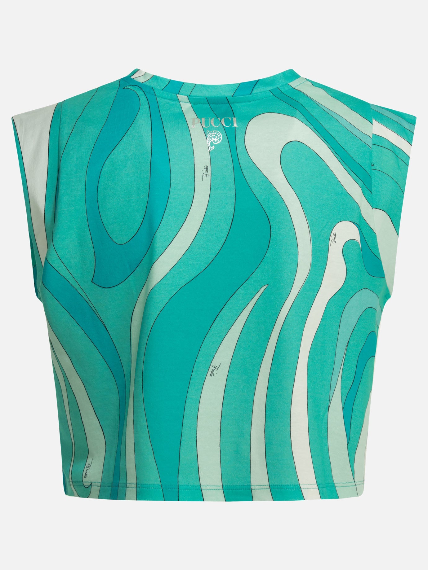 Top casual Graphics  Azzurro - Pucci Donna | PDP | VIETTI Online Store | Zoom-Modal_2
