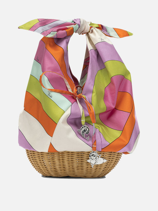 Small bags 100% silk - Other fabric: 100% bamboo  Multicolor - Pucci Women | PLP | VIETTI Online Store 
