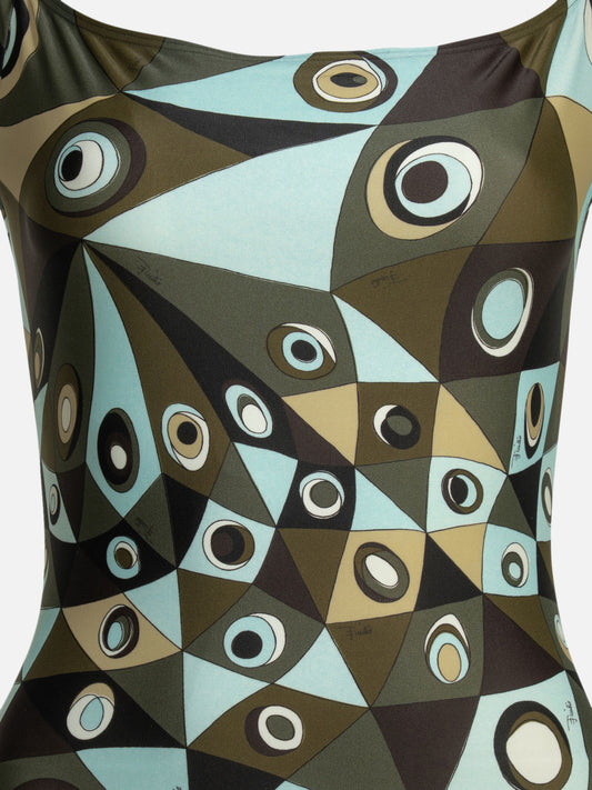 Pucci "Occhi" Overalls Multicolor

